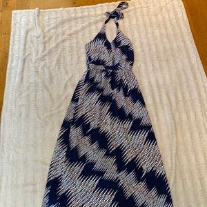 Halter maxi dress